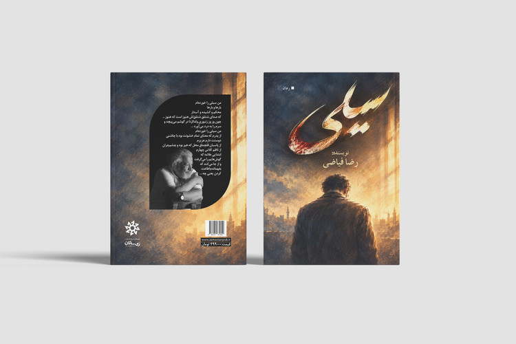 طراحی جلد و صفحه آرایی کتاب «سیلی» / اثر رضا فیاضی